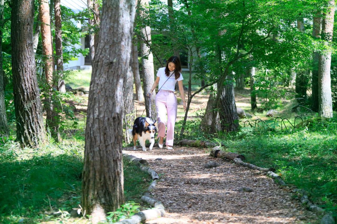 Yutorelo Tateshina Hotel With Dogs Chino Exterior foto