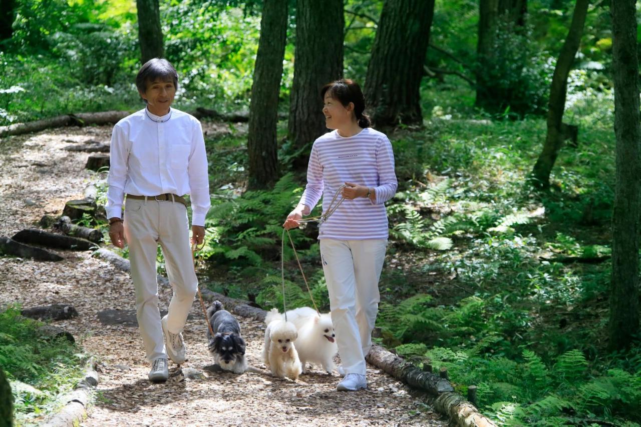 Yutorelo Tateshina Hotel With Dogs Chino Exterior foto