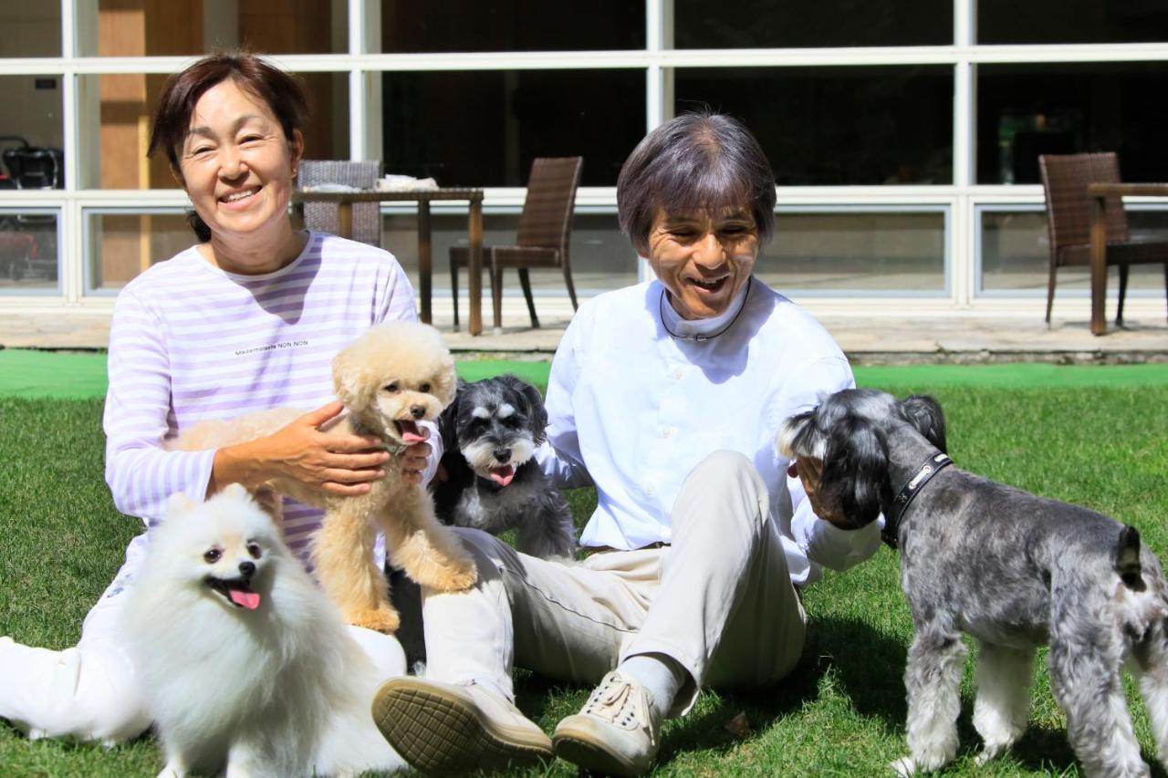 Yutorelo Tateshina Hotel With Dogs Chino Exterior foto