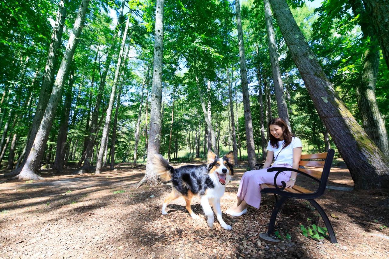Yutorelo Tateshina Hotel With Dogs Chino Exterior foto