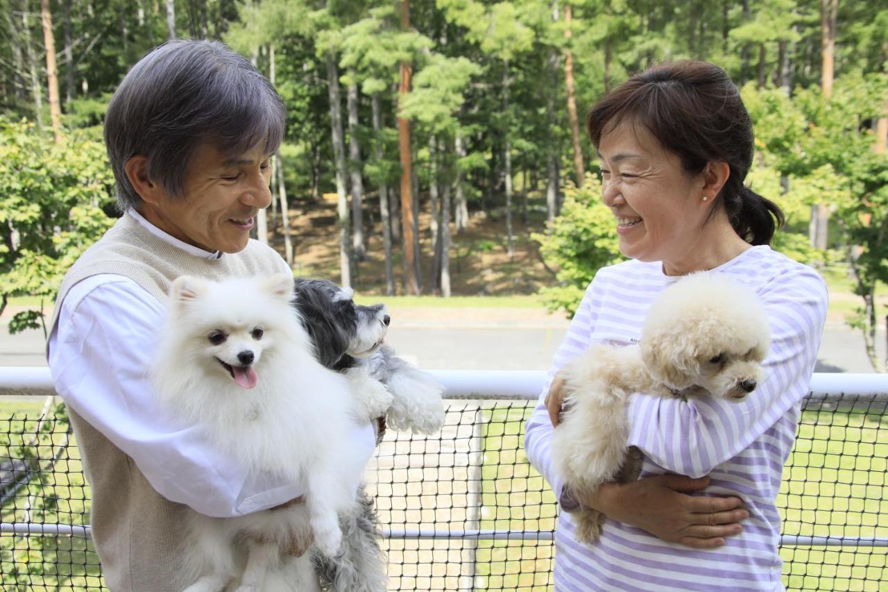 Yutorelo Tateshina Hotel With Dogs Chino Exterior foto